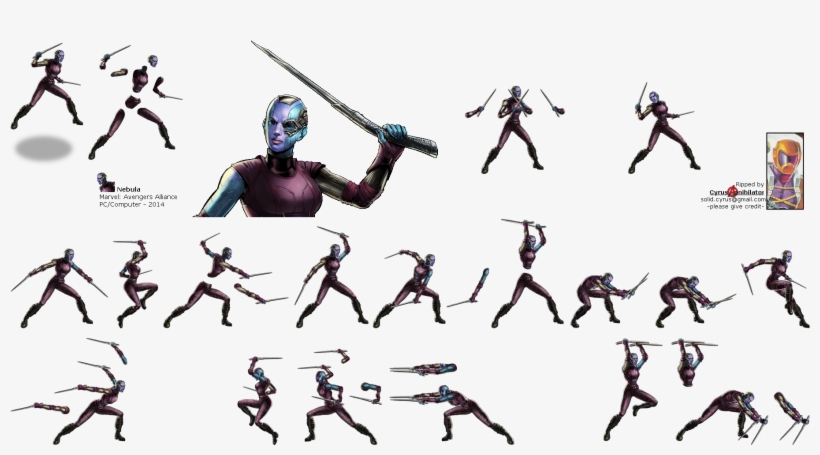 Click To View Full Size - Nebula Marvel Avengers Alliance, transparent png download