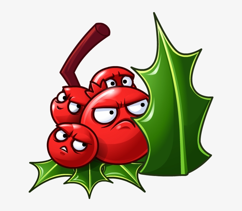 Holly Barrier Would Like To Advise Folks Not To Eat - Plants Vs Zombies Holly Barrier, transparent png download