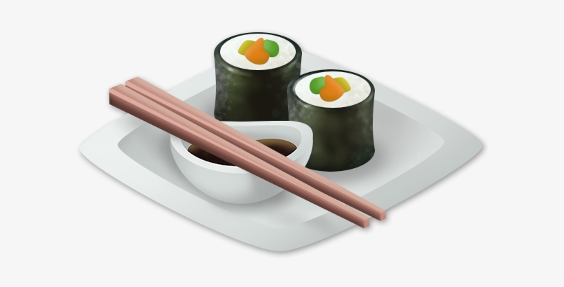 Sushi Roll - Sushi Hay Day, transparent png download