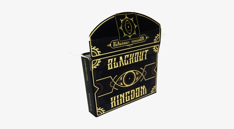 Playing Cards Bicycle Blackout Kingdom, Limited Side - Bicycle Blackout Kingdom Deck (limited Side Tuck), transparent png download