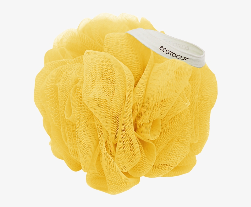 Ecotools Delicate Bath Sponge, Green, White And Yellow,, transparent png download