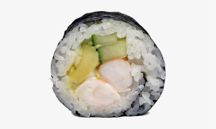 Prawn Mayo & Avocado - Sushi, transparent png download