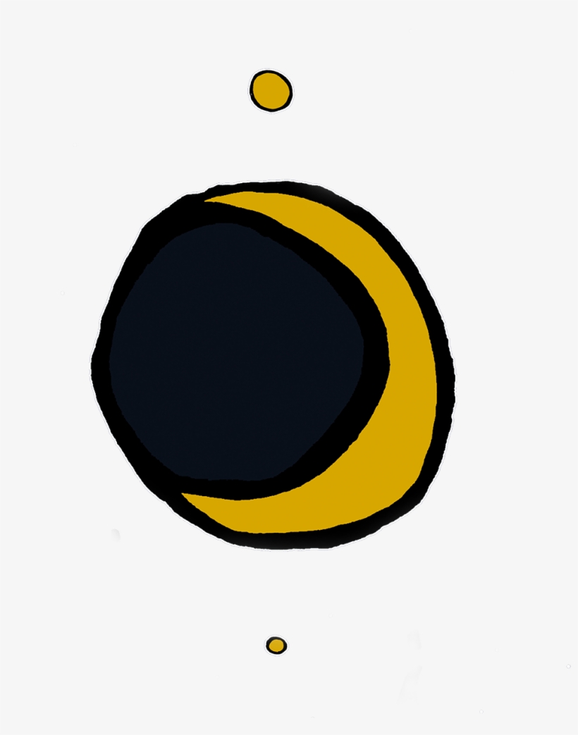 Night Sky Album Art Trees Moon Starsa - Moon, transparent png download