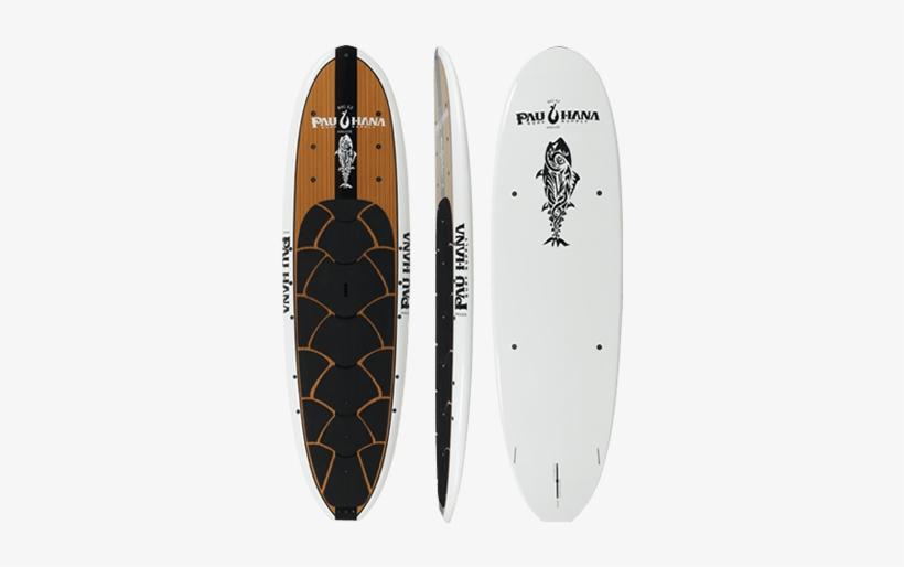 Pau Hana 11' Big Ez Angler 36" With Ricochet Paddle - Pau Hana Big Ez Angler Stand Up Paddle Board, 11' Brown, transparent png download
