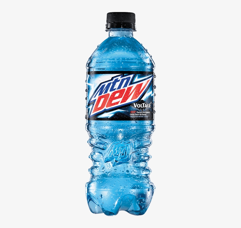 Mtn Dew Voltage - Mtn Dew Voltage Bottle, transparent png download