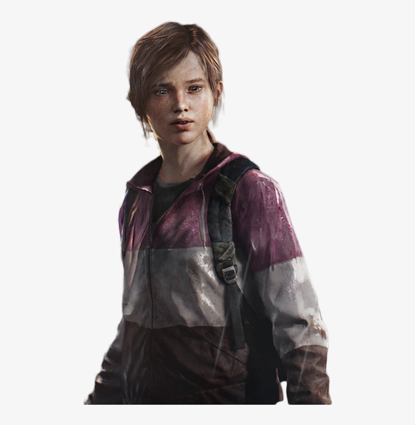 People Seriously Mad About Ellie Being Gay - Last Of Us Ellie Fall, transparent png download