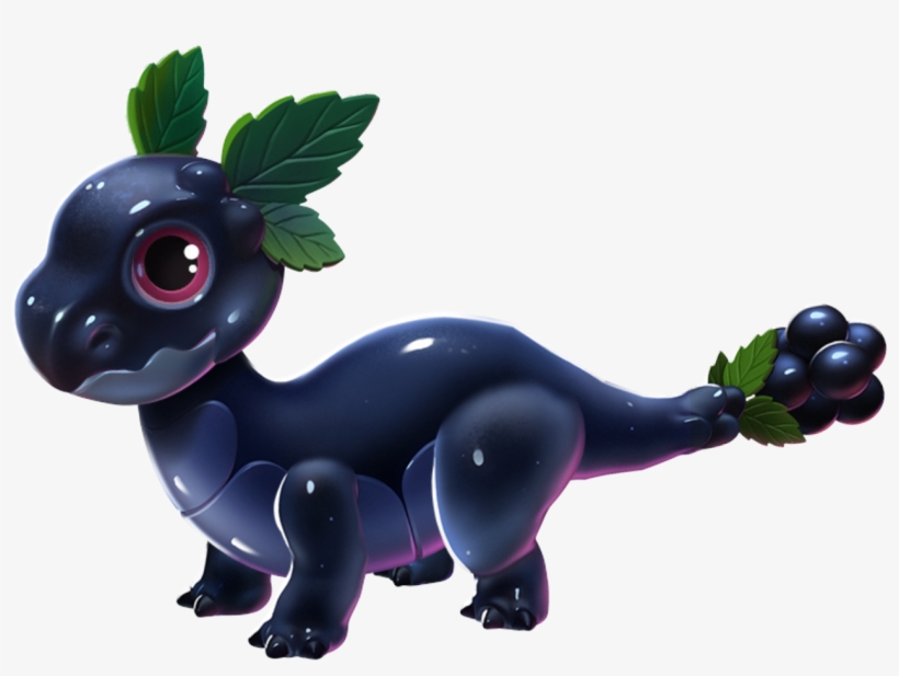 Blackberry Dragon - Figurine, transparent png download