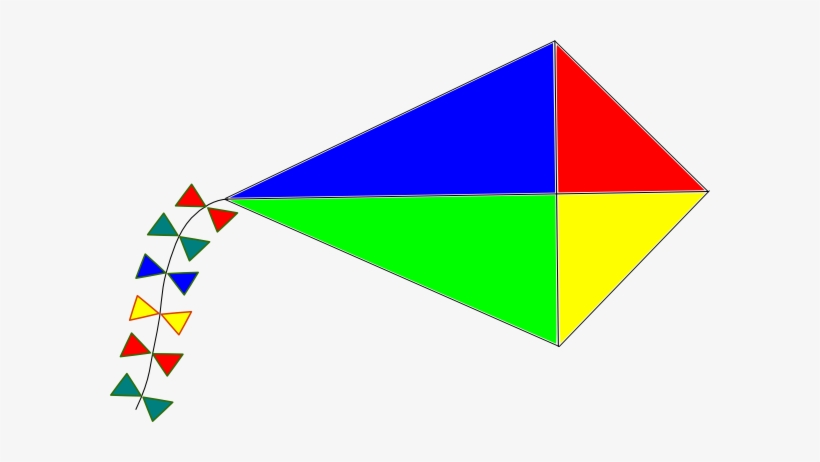 How To Set Use Rainbow Kite Clipart, transparent png download