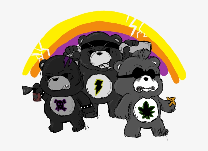 Care Bears By Foxy On Deviantart Madfoxy - Digital Art, transparent png download