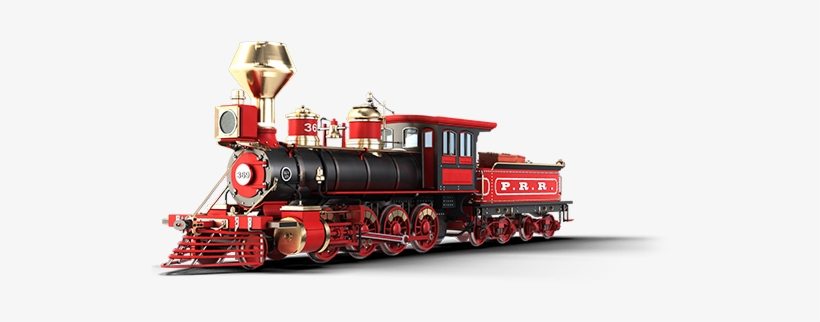 Railnation Trains 01 06 Red Kite - Train Car Transparent Background, transparent png download
