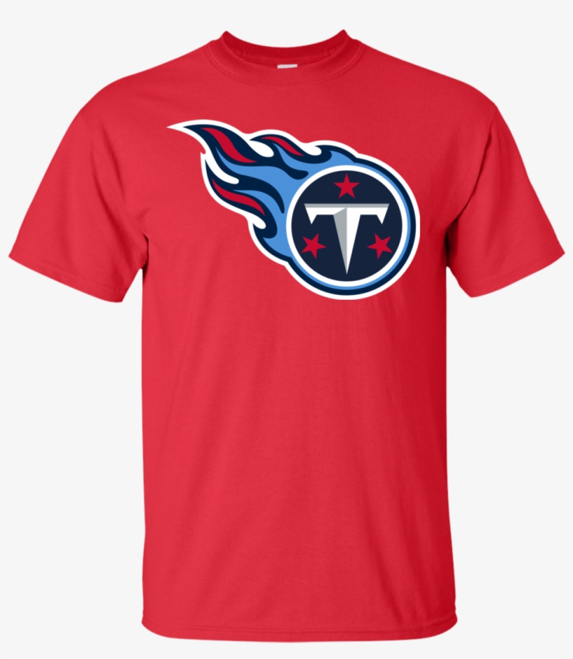 Tennessee Titans Logo American Football Men's T-shirt - Tennessee Titans, transparent png download