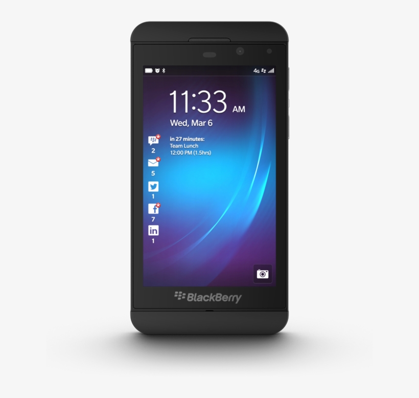 1 Update Rolling Out To Z10 Owners - Blackberry Z10 - 16 Gb - Black - Unlocked, transparent png download