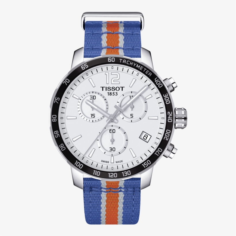 Tissot Quickster Chronograph Nba New York Knicks - Tissot Quickster Chronograph Nba Knicks, transparent png download