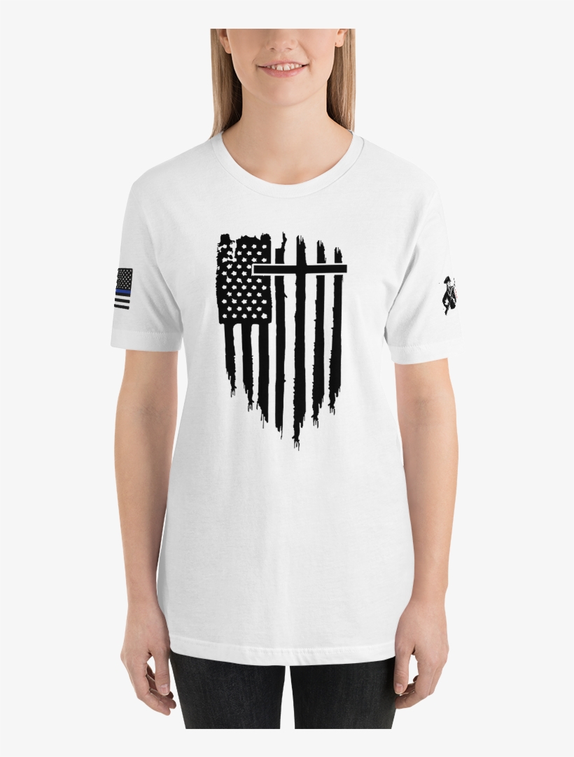God Bless America - Army Physical Fitness Short Sleeve T-shirt Military, transparent png download