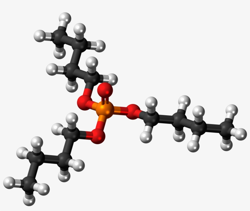 Tributyl Phosphate 3d Ball - Tributyl Phosphate, transparent png download