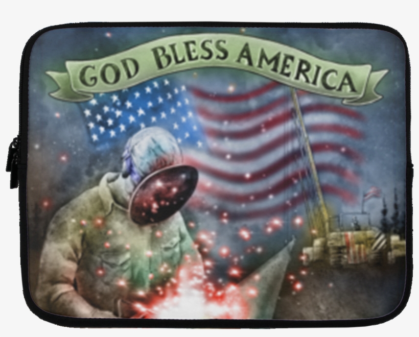 Custom Welder Laptop Sleeve - T-shirt, transparent png download