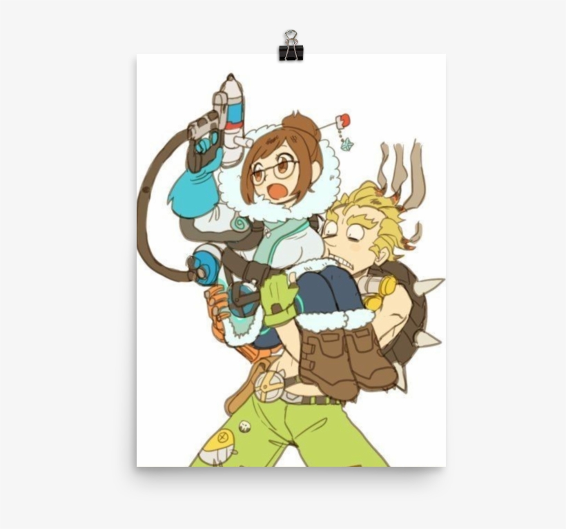 Mei And Junkrat - Overwatch Junkrat X Mei, transparent png download