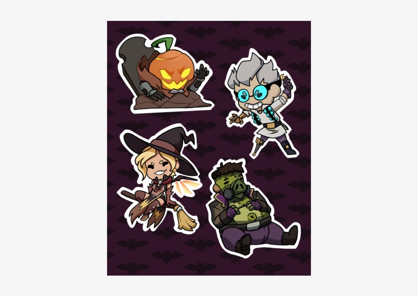 Overwatch Events Stickers - Cartoon, transparent png download