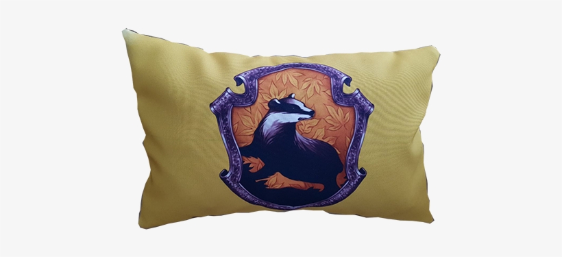 Hufflepuff Pillow - Hufflepuff Crest High Resolution, transparent png download