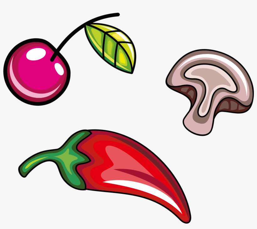Fruit Facing Heaven Pepper Vegetable Clip Art - วาด พริก การ์ตูน, transparent png download