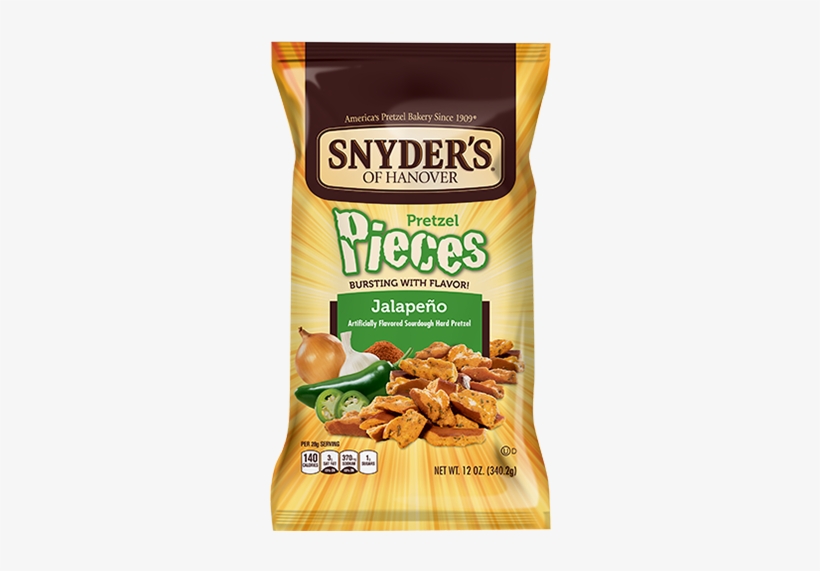 Jalapeño Pieces - Snyder's Honey Mustard Onion Pretzel Pieces, transparent png download