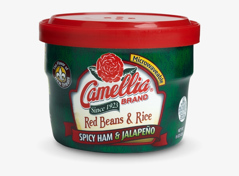 Red Beans And Rice Spicy Ham And Jalapeno - Camellia Brand Andouille Sausage White Beans &, transparent png download