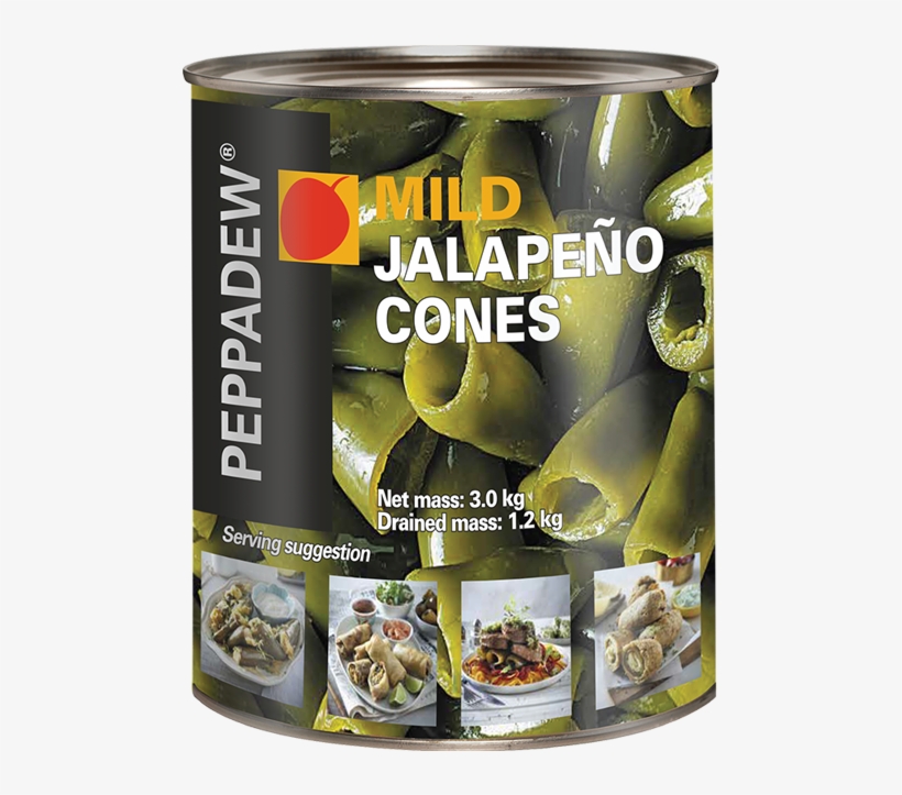 Peppadew® Mild Jalapeño Cones 3kg - Olive, transparent png download