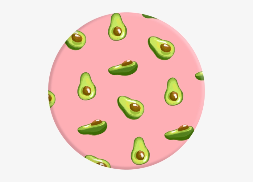 Avocados Pink Popsocket, transparent png download