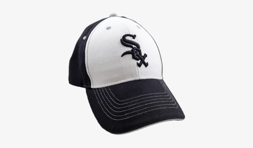 Chicago White Sox Cap - Black White Baseball Cap Png, transparent png download