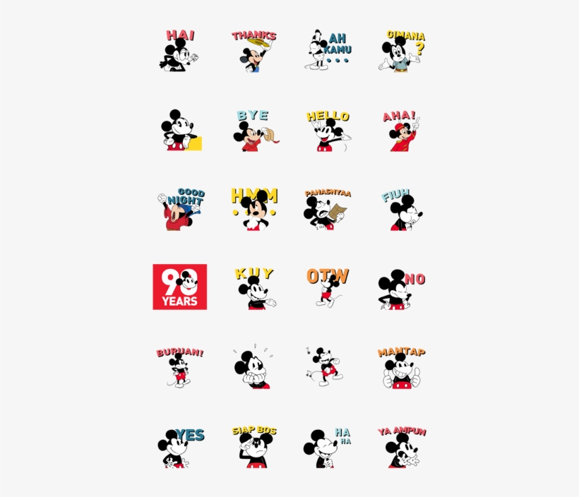 Mickey Mouse 90th Anniversary, transparent png download