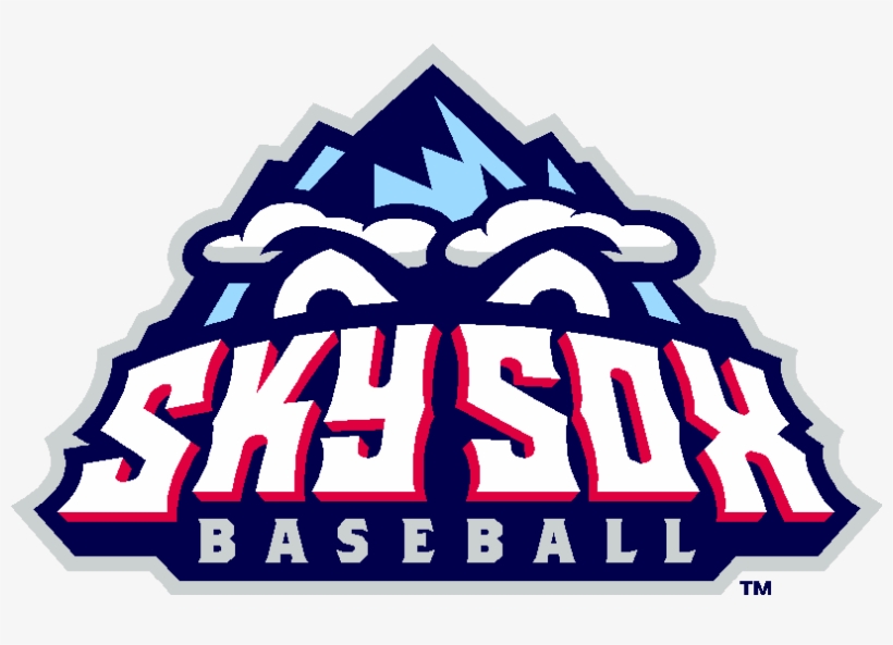 Sky Sox Baseball - Colorado Springs Baseball Logo, transparent png download