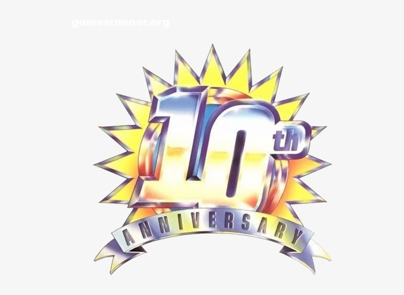 Capcom 10th Anniversary Press Kit Logo Comments - Badge, transparent png download