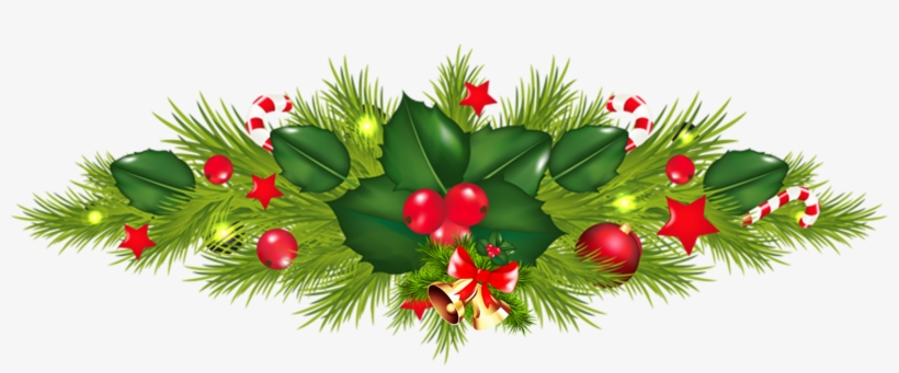 Christmas 2018 Decorations Png Image Free Download - Christmas Borders, transparent png download