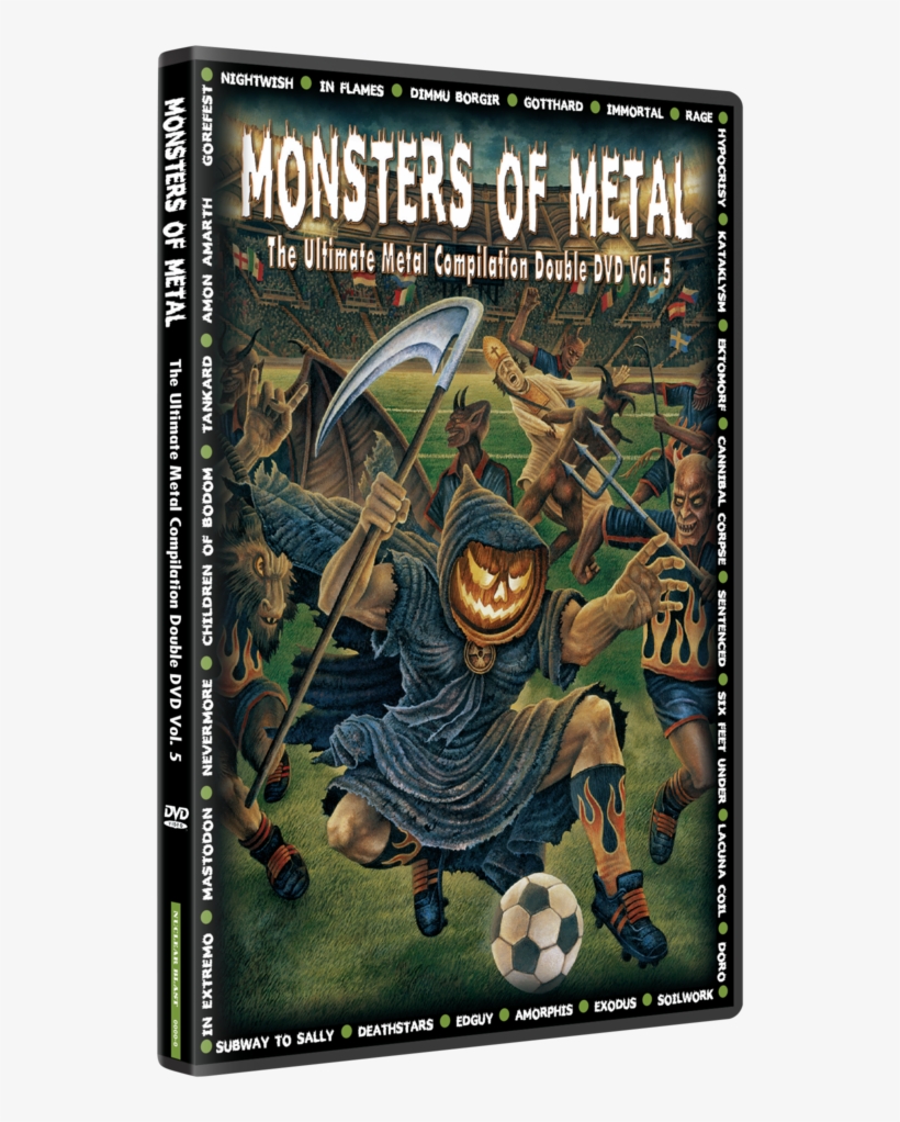 5 - Monsters Of Metal Vol.5 Dvd, transparent png download