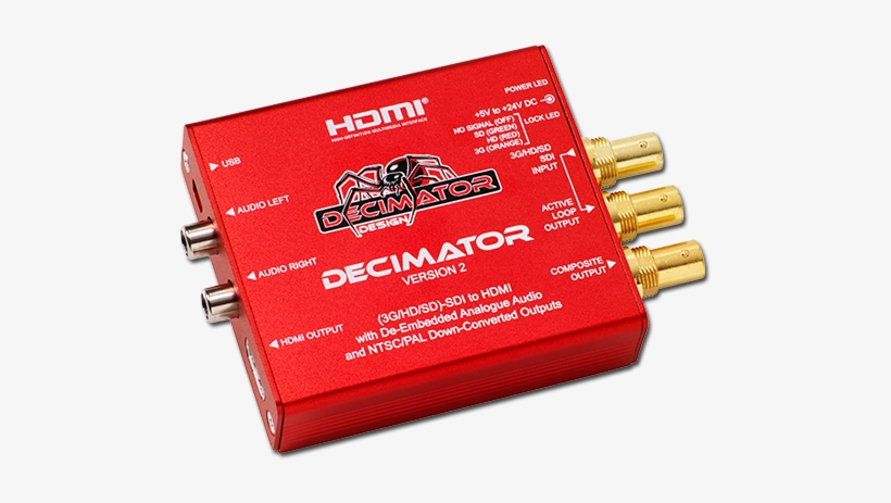 Decimator - Decimator 2 Sdi To Hdmi And Composite, transparent png download