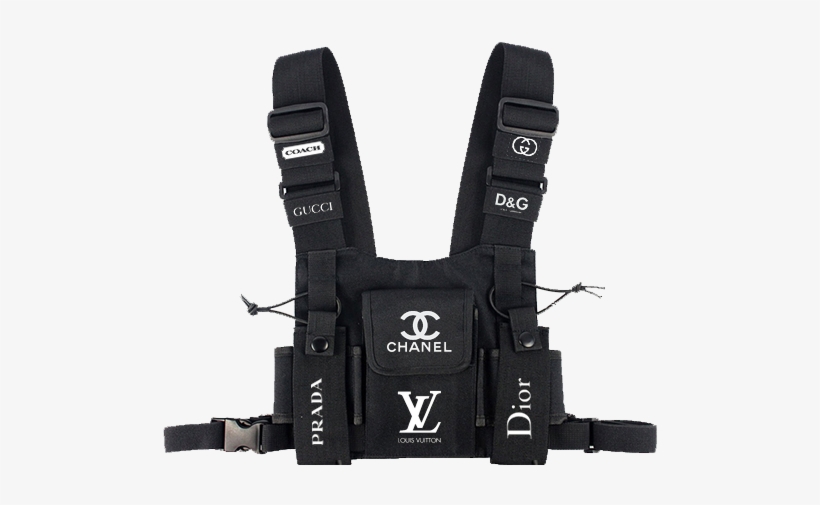 Rodeo Drive Chest Rig - Lewong Radio Carry Case Chest Pocket Universal Bag, transparent png download