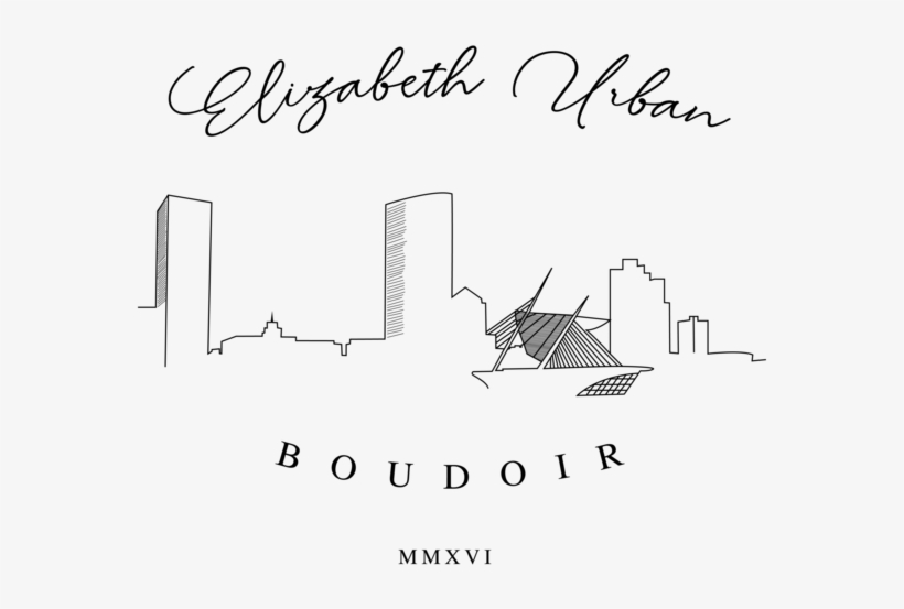 Elizabeth Urban Bouidor Logo - Calligraphy, transparent png download