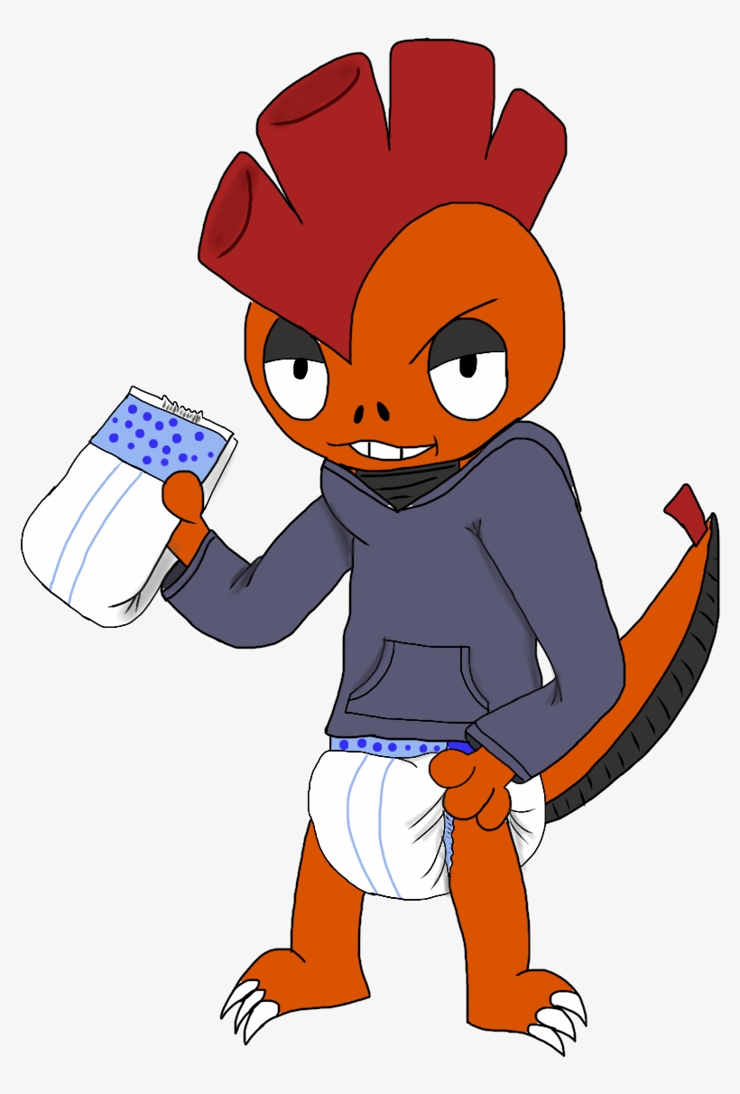6 Jun - Diapered Scrafty, transparent png download