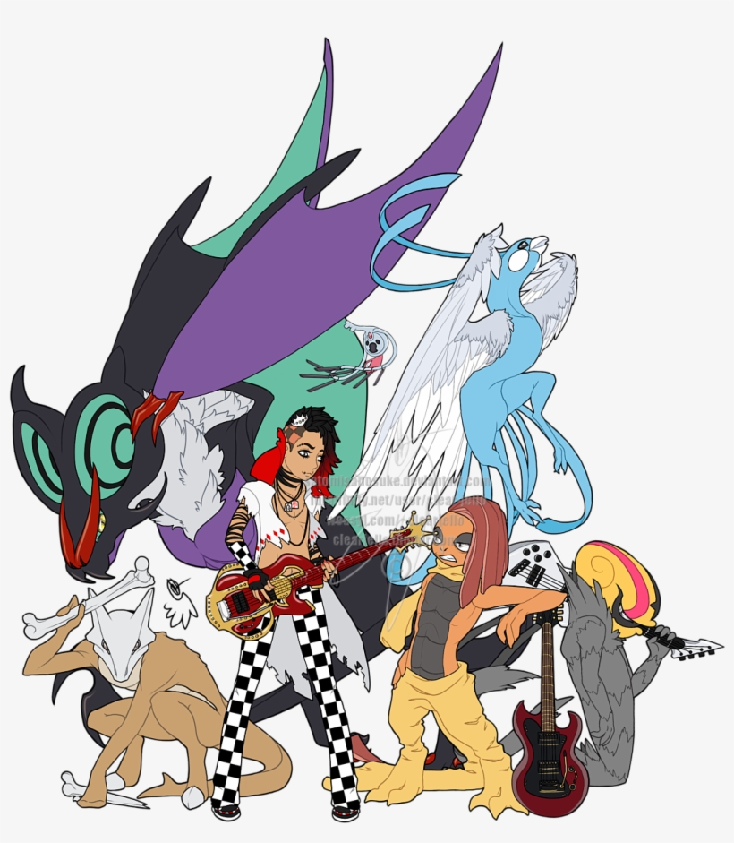 Jello Beans An Old Oc With A Band Named Shogi Composed - Cartoon, transparent png download