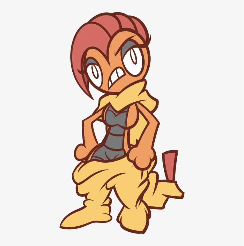 110kib, 421x747, Image - Scrafty Female, transparent png download