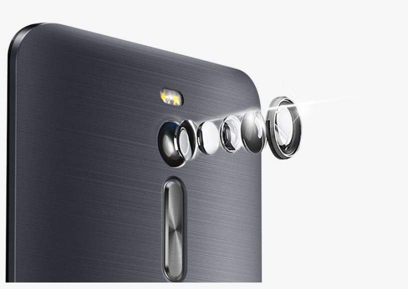 Asus Zenfone 2 Laser (ze551kl) - 16 Gb - Silver - Unlocked, transparent png download