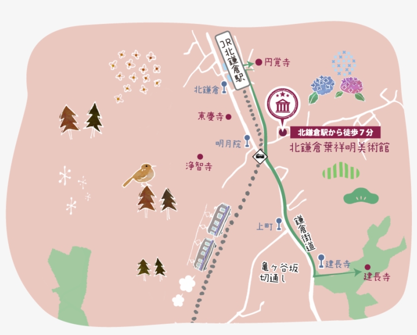 Kita-kamakura Station - Illustration, transparent png download