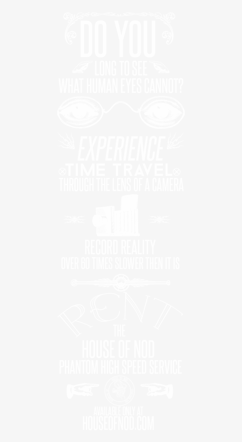White Nod Phantom Advertisment Copy - Advertising, transparent png download
