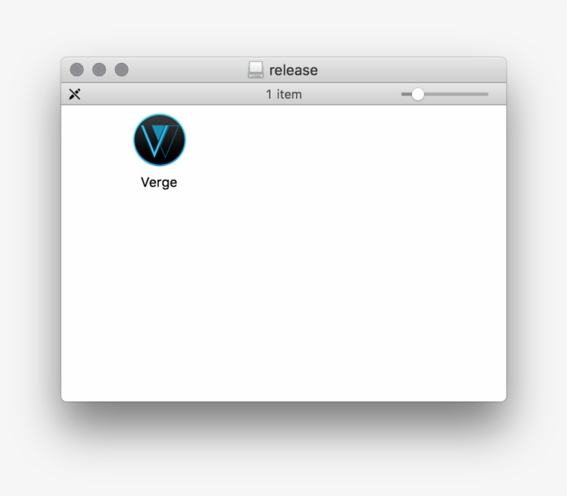 Click And Drag Verge To The Applications Folder To - Macos High Sierra, transparent png download