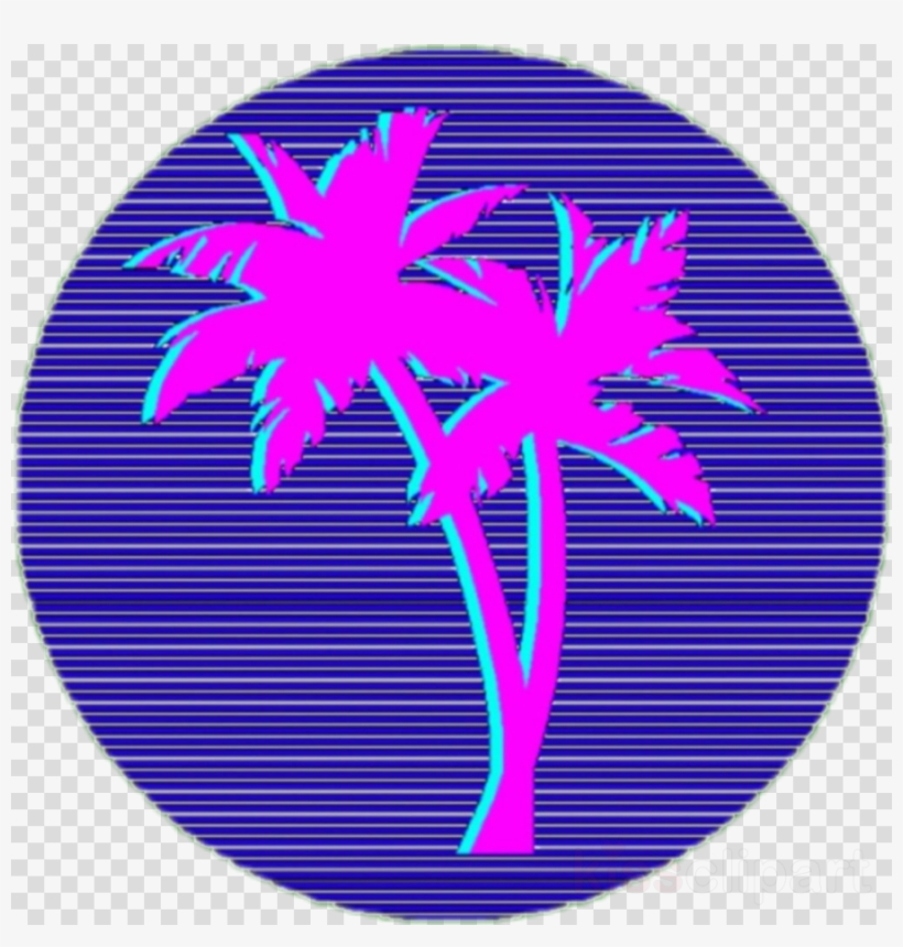 Vaporwave Palm Tree Clipart Vaporwave Palm Trees Clip Vaporwave Logo Clip Art Transparent Png 900x900 Free Download On Nicepng