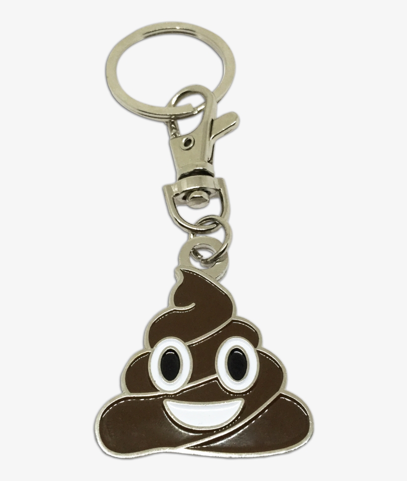 Poop Emoji Keychain - Keychain, transparent png download