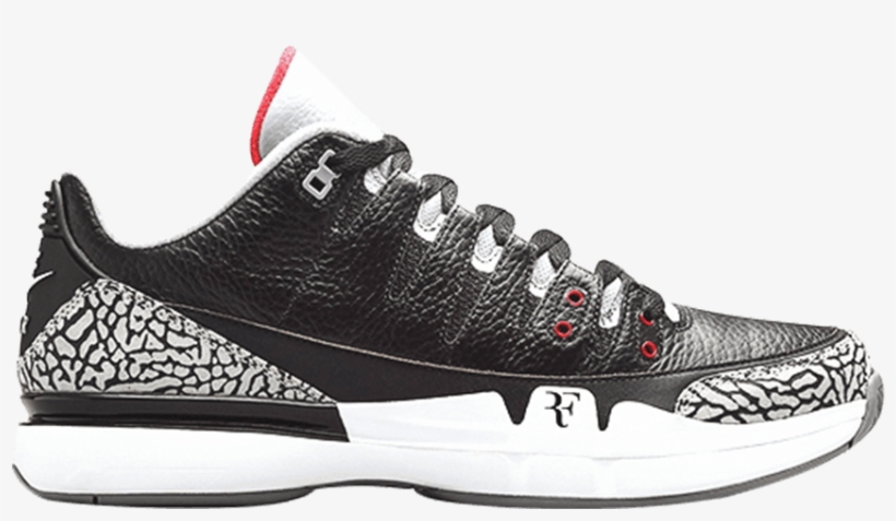 Black Cement 3 Tennis, transparent png download
