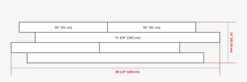Woodgrain 3 1/2" Wood Plank Stamps - Stamped Concrete, transparent png download
