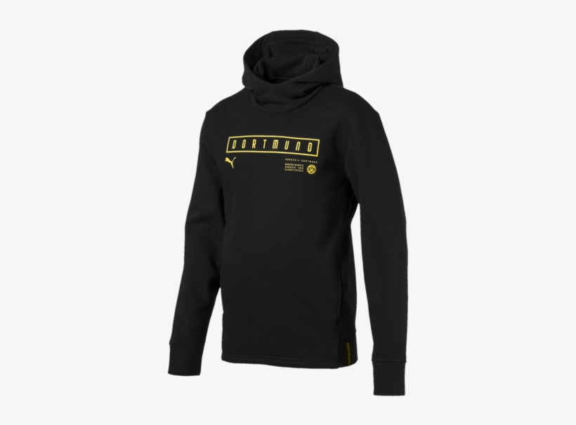 Puma Borussia Dortmund Fan Hoody - Puma, transparent png download