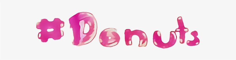 Kawaii Donuts & Pastries Messages Sticker-0 - Doughnut, transparent png download